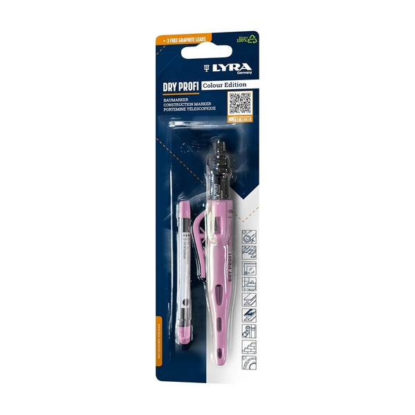 Marker Dry Profi Colour Edition + 3 wkłady  L4498301 blister FILA